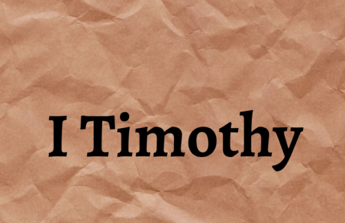 1 Timothy 1:12-17
