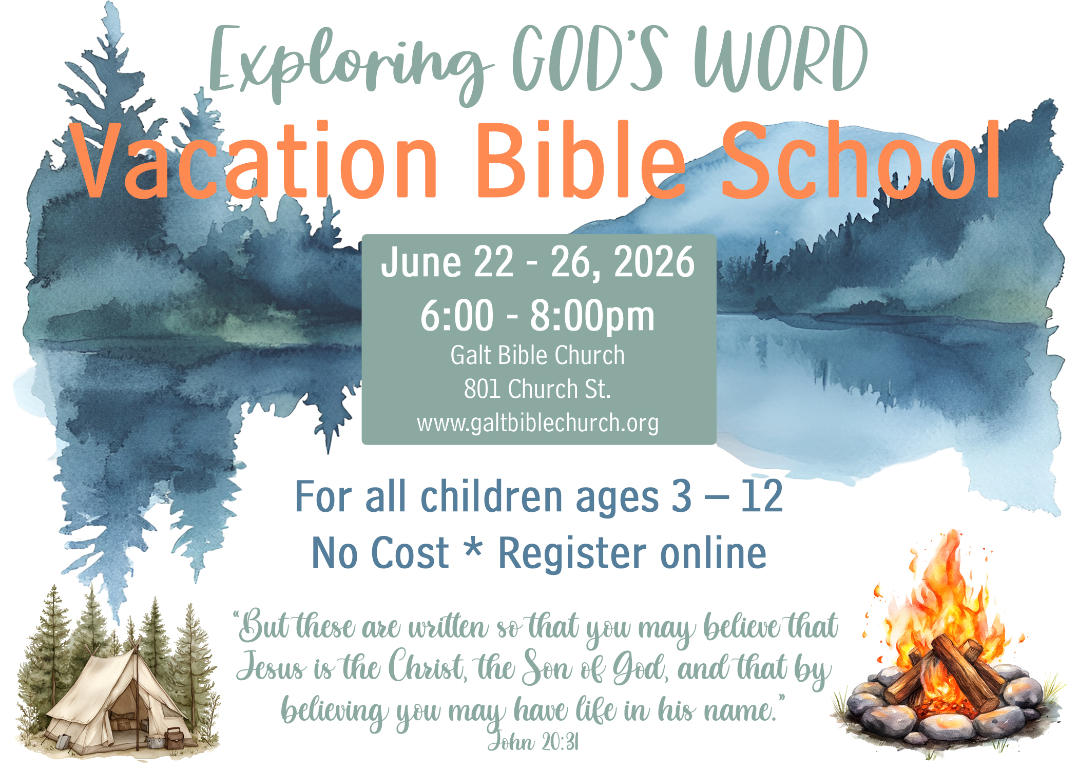 Vacation Bible School 2026