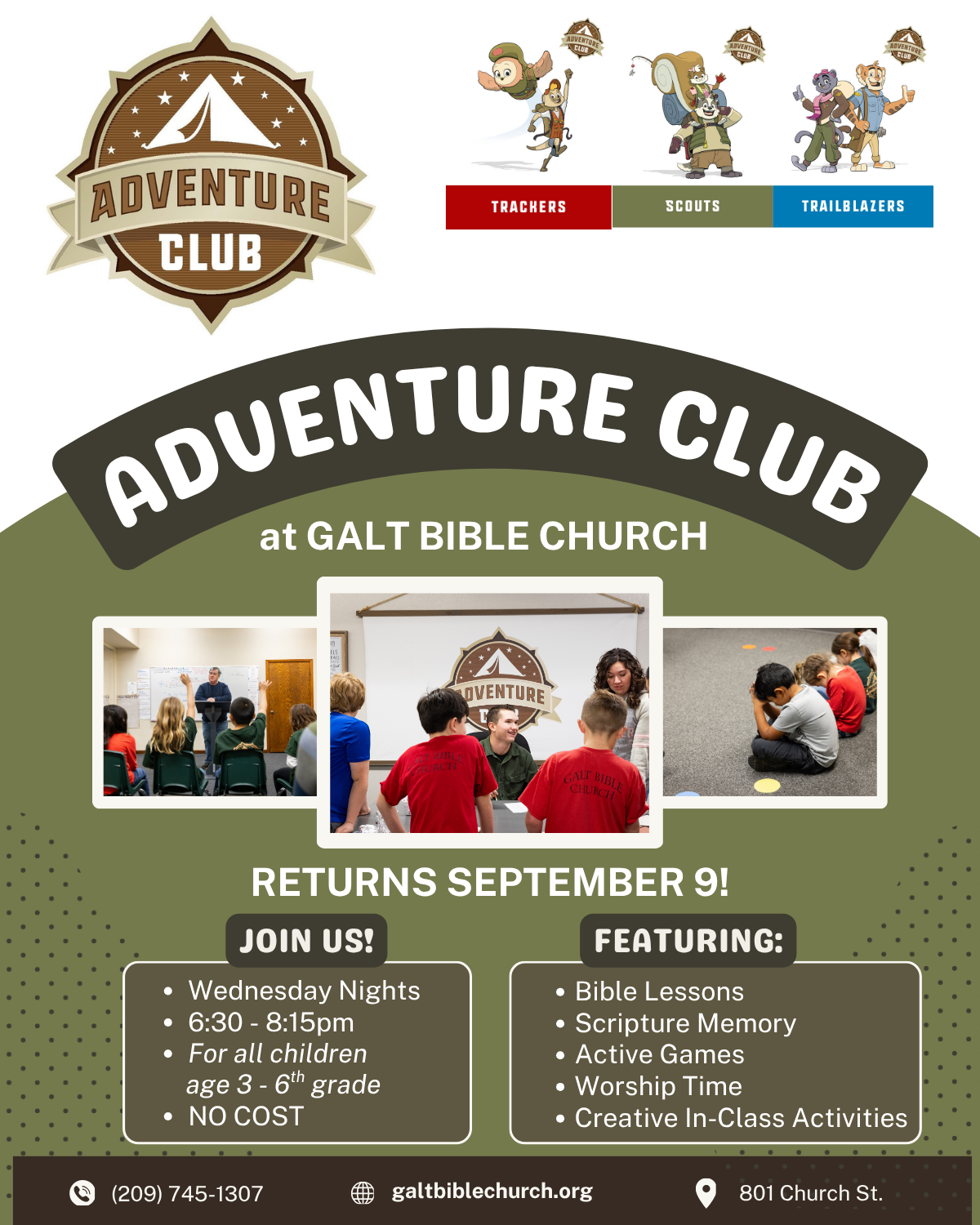 Adventure Club Returns 9/9